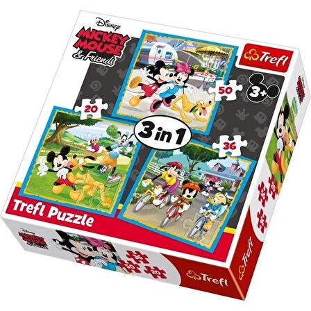 Trefl Yaşam 20+36+50 Parça Çocuk Puzzle